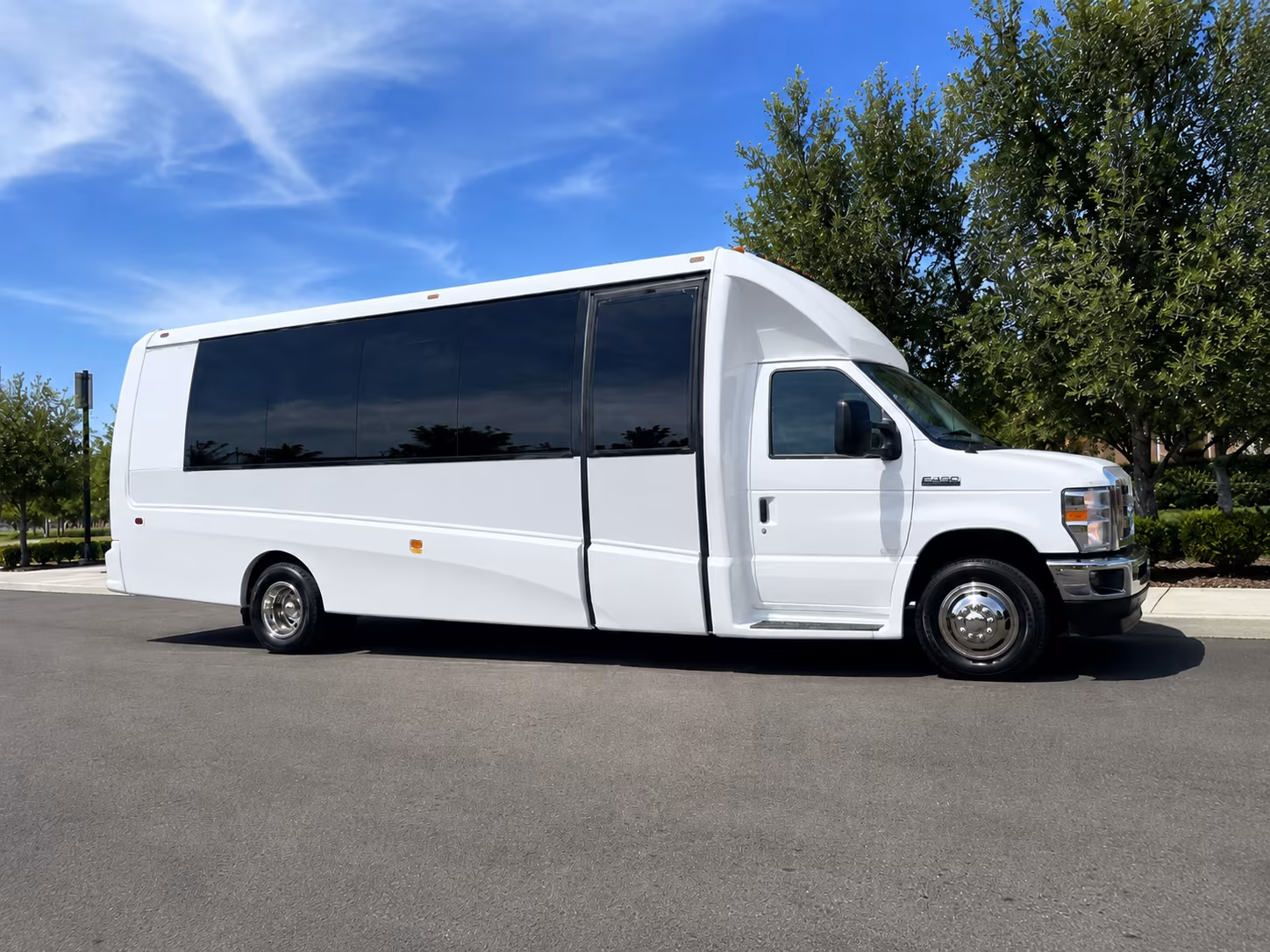 how the type of bus changes the price in evesham new jersey