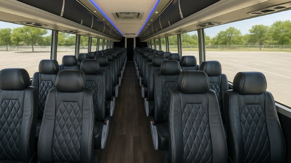 evesham 50 passenger charter bus rental