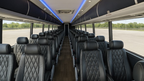 evesham 54 passenger charter bus rental