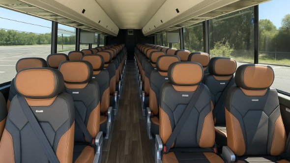 evesham 55 passenger charter bus rental